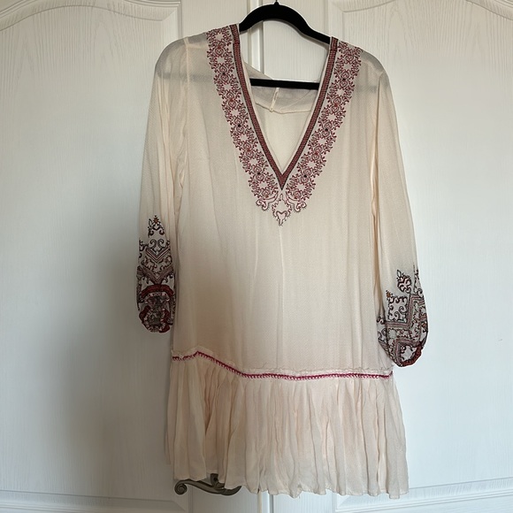 FREE PEOPLE WILD ONE EMBROIDERED DRESS - Picture 4 of 6